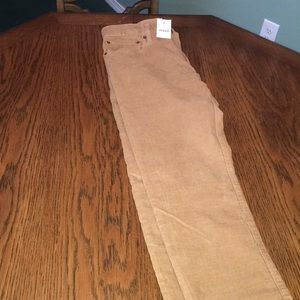 Men’s J. Crew Slim Brown Corduroy Pants